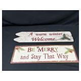 Christmas Decor Signs