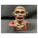 Black Americana Jolly Boy Mechanical Bank