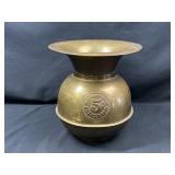 Vintage All Famous Havana Cigars Brass Spittoon