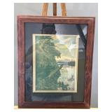 Philip Goodwin Wolves & Deer Framed Print