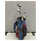 TPW Golf Clubs and Golf Bag