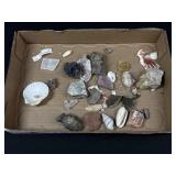 Mixed Minerals, Crystals & Shells Collection