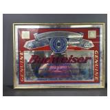 Budweiser King of Beers Mirror Sign - 1997