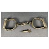 Antique Iron Shackles w/ Key