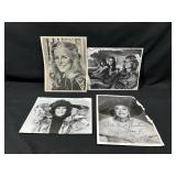 Phyllis Diller and Donna Fargo Autographed Photos
