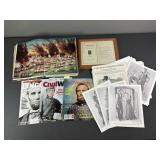 Lincoln & Civil War Prints, Books & Ephemera