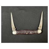 Vintage 2 Blade Folding Pocket Knife