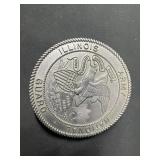 Illinois Army National Guard belt buckle