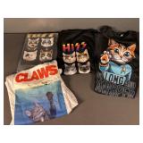 Cat Pun Tshirts - XL