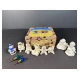 Snowbabies & Christmas Decor Mixed Group