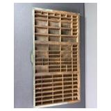 Vintage Wooden Printer