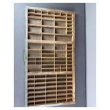 Vintage Wooden Printer