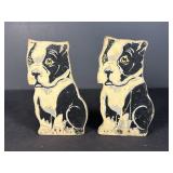 Vintage Dog Figural Bookends