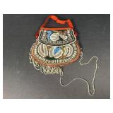 Antique Beaded Purse Civil War Era Inscribed