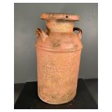 Producers Dairy Springfield Illinois Milk Can