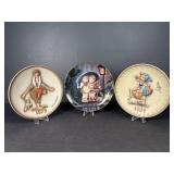 MJ Hummel Plates and Norman Rockwell Plates