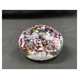 Vintage Art Glass Paper Weight