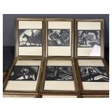 Lincoln Walks In Richmond Framed Prints