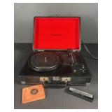 Crosley suitcase record player