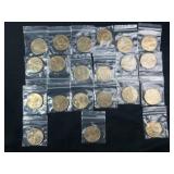 (20) Sacagawea Dollars 2000D & P - 2010