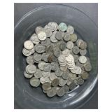 (3) Rolls of Jefferson Nickels - Pre1970