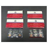 (4) 1987 Uncirculated Coin set P & D