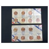(2) 1982 Lincoln Cent Sets