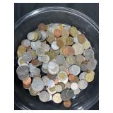 (161) Foreign Coins - Mixture of Dates