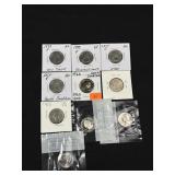 (10) Washington Quarters