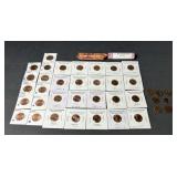 2 Rolls and 38 Single Lincoln Memorial Cents