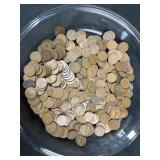 (287) Unsearched Wheat Cents