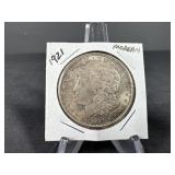 1921  Morgan Silver Dollar