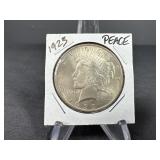 1923 Peace Silver Dollar