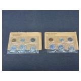 (2) 1961 Uncirculated Mint Sets - Both P Only
