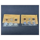 (2) 1959 Uncirculated Mint Sets - Both P Only