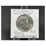 1952  Franklin Half Dollar Silver