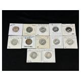 (12) Washington Quarters 1930