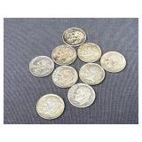 (9) Roosevelt Dimes