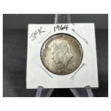 1964 JFK Silver Half Dollar