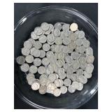 (121) Jefferson Clad Nickels Various Dates