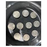 (10)  1972 IKE Clad Dollars