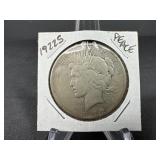 1922 S Peace Silver Dollar