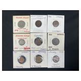 (9) Germany Coinage - Various Dates