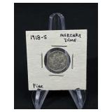 1918S Mercury Dime