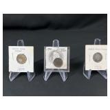 (3) Indian Head Cents 1902, 1903, 1899