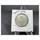1964 D JFK Silver Half Dollar