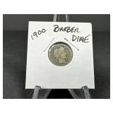 1900 Barber Dime