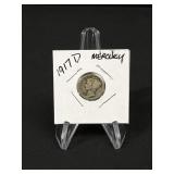 1917D Mercury Dime