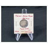 1900 French Indo-China .835 Silver 10 Cent