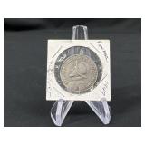 1947 Panama 1/2 Balboa .900 Silver
